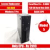 Lenovo Thinkcentre M58 | Core2DUO | 2 GB RAM | 250 GB HDD | Win 7 Pro | Warranty