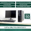 Full Set | Lenovo Thinkcentre M58  Core2Duo | 4GB RAM DDR3 | 120GB SSD | Windows 10 Pro | Used Computers | 3 months Warranty