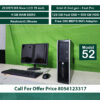 Full Set | HP Compaq Pro 8200 SFF|i5 2nd Gen|4 GB DDR3|128 GB SSD| 500 GB HDD| Windows 10 Pro | Used Computer |3 months Warranty