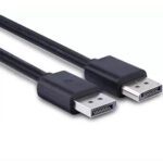 Used Paruht DVI Cable 1.8 m DisplayPort DP to DP DisplayPort Cable Black Premium