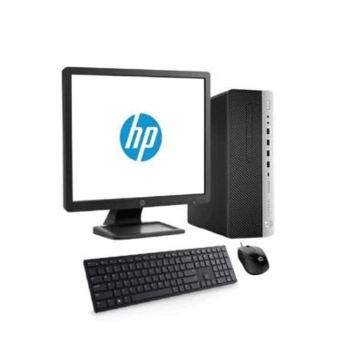 HP Branded Desktop Computer | Intel Core i5 6th Gen | 8GB DDR4 RAM | 256GB SSD + 500GB HDD | 19 Inch Monitor | UPS Included