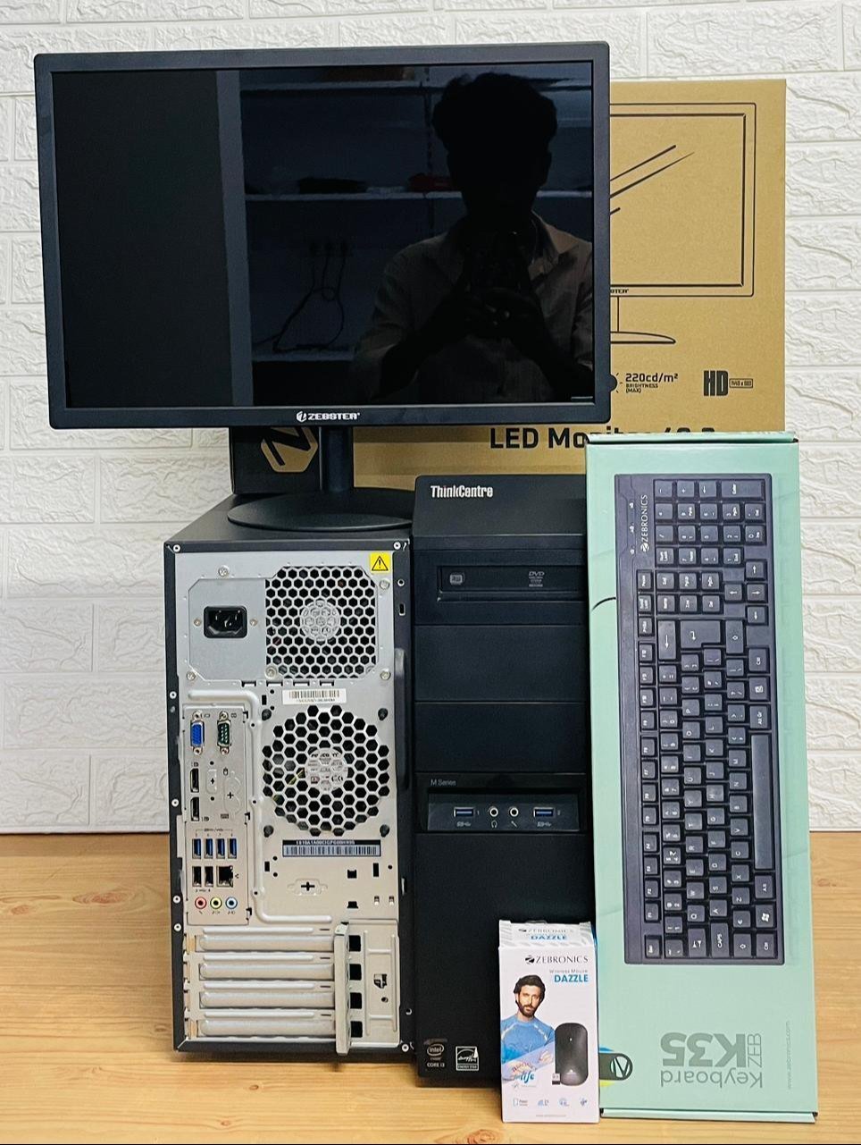 Lenovo ThinkCentre M73/M83/M93 Refurbished Desktop Set (Model M40) | i5 4th Gen | 3 Months Warranty - Image 3